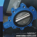 Gummi ausgekleidete volle Lug Butterfly Valve